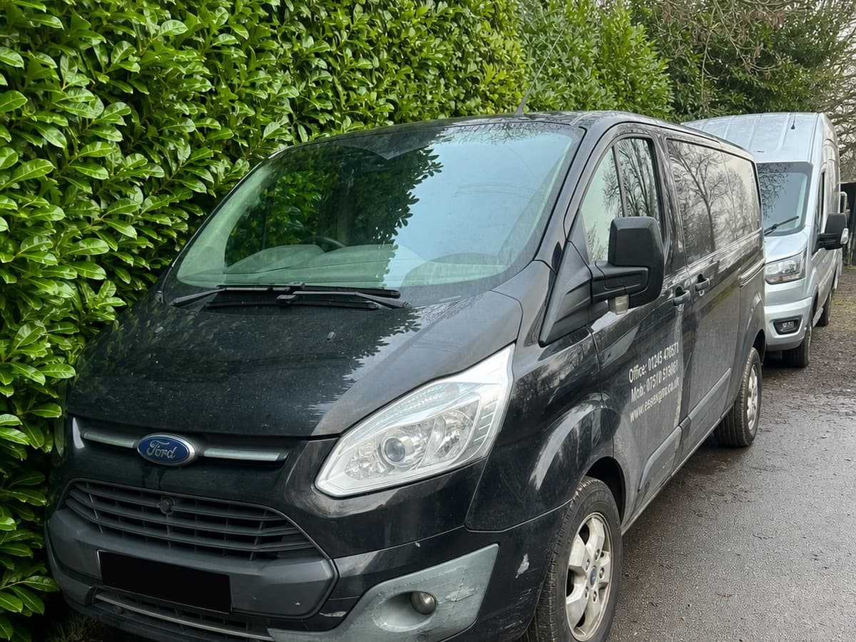 Ford Transit van collected in Chelmsford by Essex Scrap
