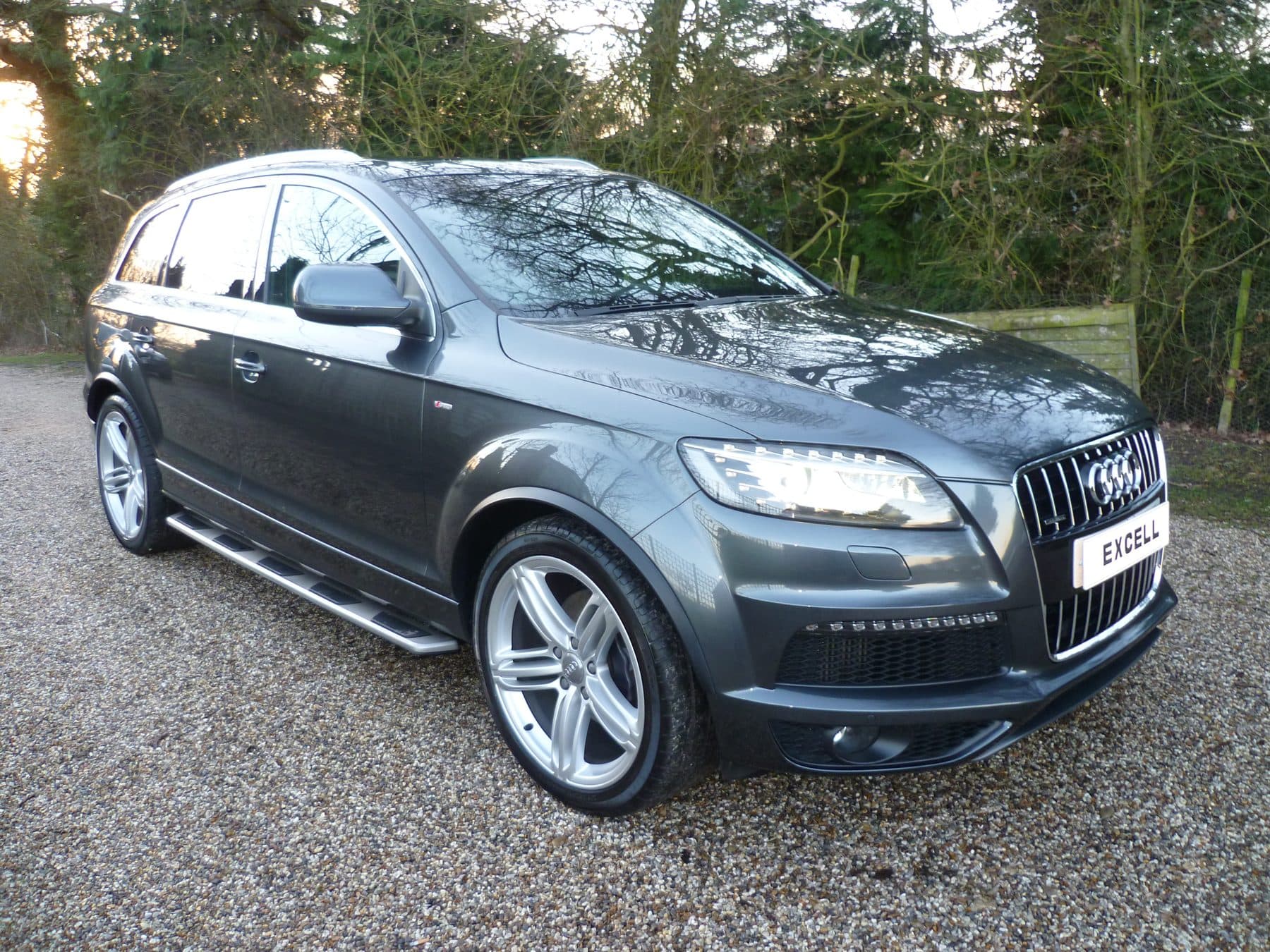 Grey Audi Q7 bought by Essex Scrap